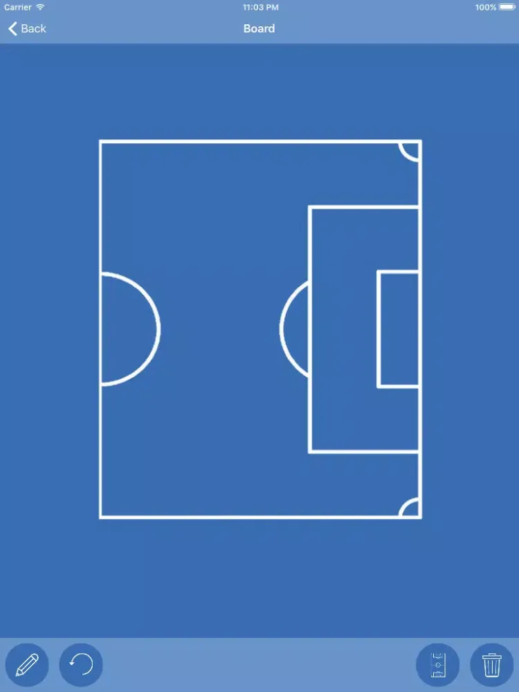 Скриншоты Football Tactical Board iPad 