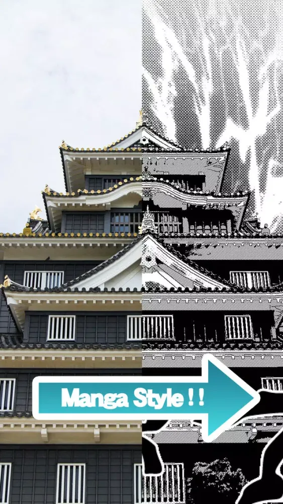 Manga Comic Camera - Create comic-style photos with effects and filters. سکرین شاٹس