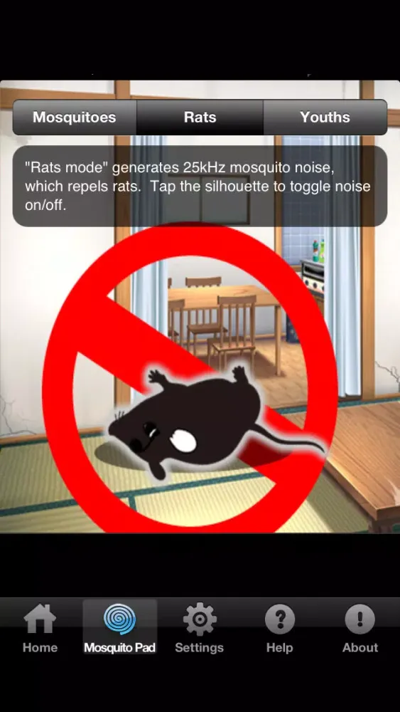 Capturas de pantalla de Mosquito-Buster:App to repel mosquitoes with ultrasonic(ultrasound),also repel cockroaches and rats that cause pest.Anti-insect app does not need insect repellent!