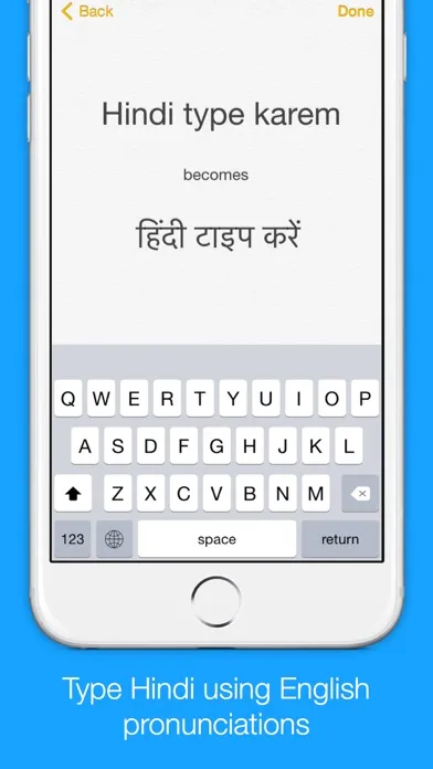 Capturas de pantalla de Hindi Transliteration Keyboard by KeyNounce