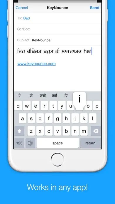 صور Punjabi Transliteration Keyboard by KeyNounce
