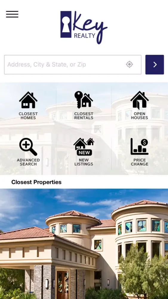 ภาพหน้าจอของ Key Realty Michigan