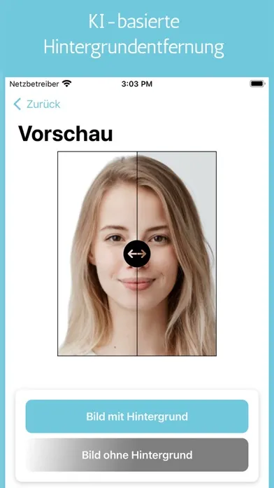 Biometric document photo app スクリーンショット