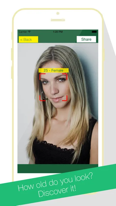 Capturas de tela do How Old Are You?™ - Guess how old you are