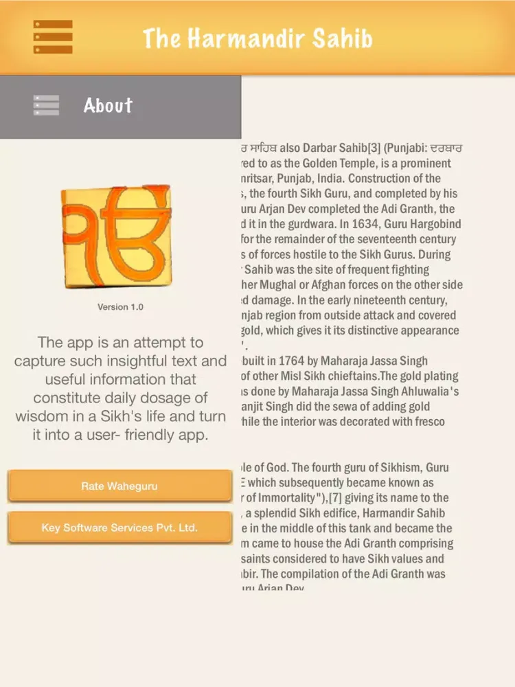 Zrzuty ekranu Waheguru iPad 