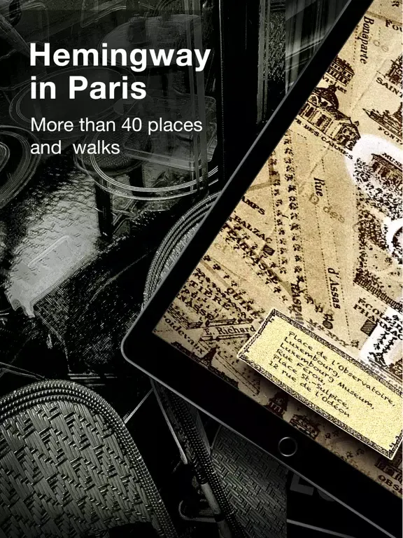 Скриншоты Hemingway in Paris iPad 