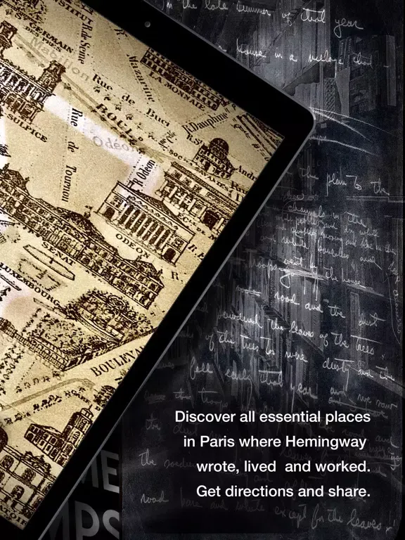 Скриншоты Hemingway in Paris iPad 