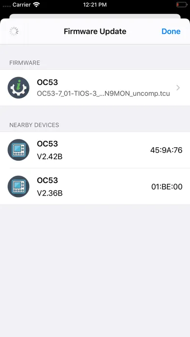 Скриншоты PowerFleet Updater