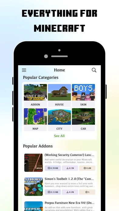 MCPE Addons 4 Minecraft PE Screenshots