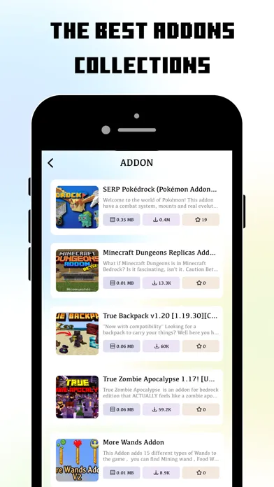 MCPE Addons 4 Minecraft PE Screenshots
