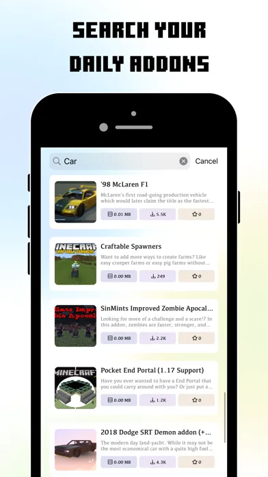 MCPE Addons 4 Minecraft PE Screenshots