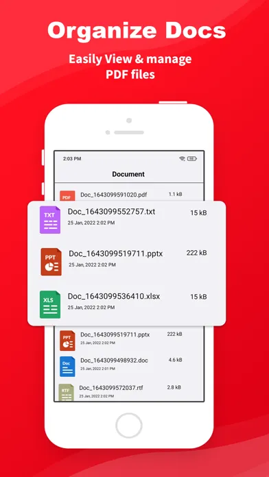 Tangkapan layar Image to PDF Converter & Scan