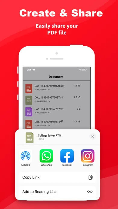 Tangkapan layar Image to PDF Converter & Scan