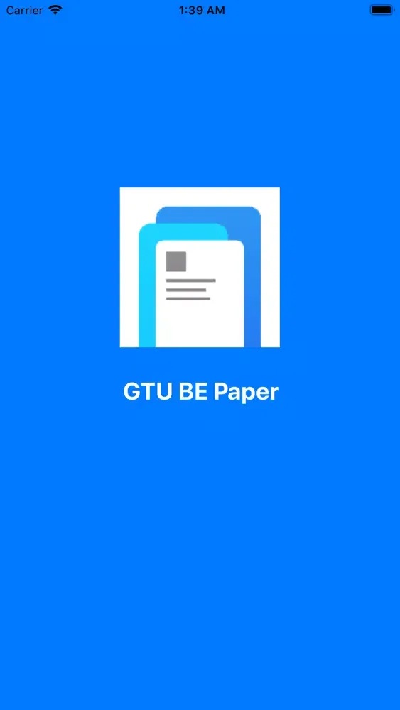 Capturas de pantalla de GTU BE Paper