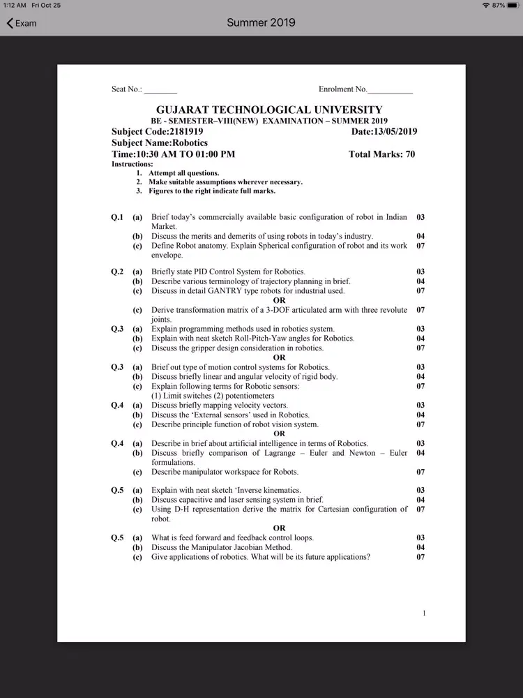 GTU ME Paper iPad  Screenshots