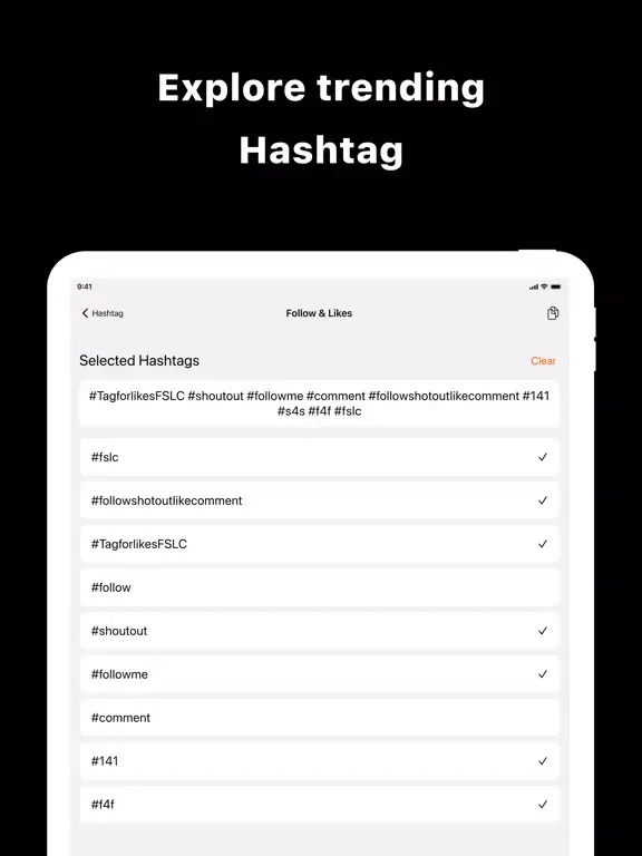 Capturas de tela do Save Thread Create collection iPad 