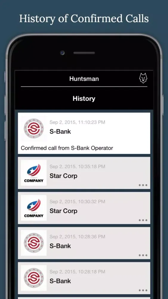 Huntsman Identity Assurance应用截图