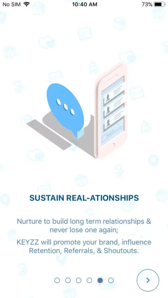 Captures d'écran de Keyzz – The relationship app