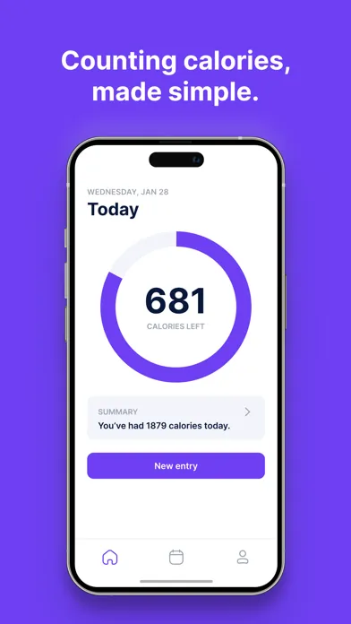 Simple Calorie Tracker Ekran Görüntüleri