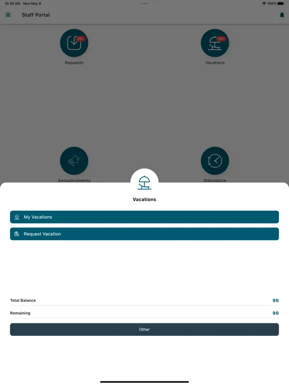 Скриншоты KFAFH Staff iPad 