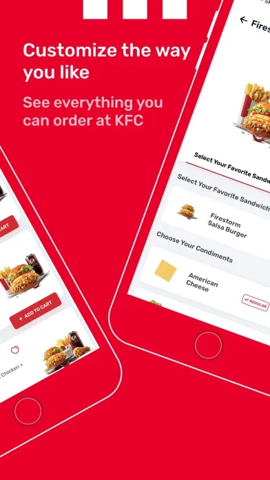 KFC Kuwait - Order food Online Screenshots