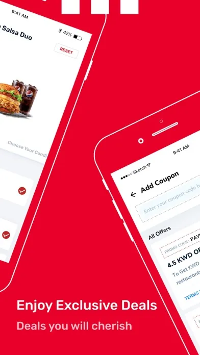 KFC Kuwait - Order food Online Screenshots