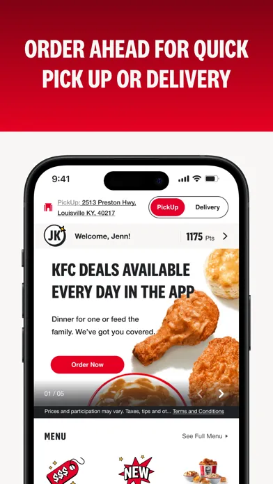 KFC US - Ordering App應用截圖