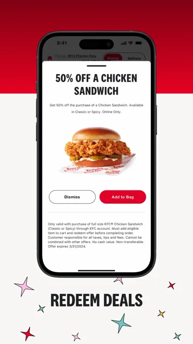 KFC US - Ordering App應用截圖