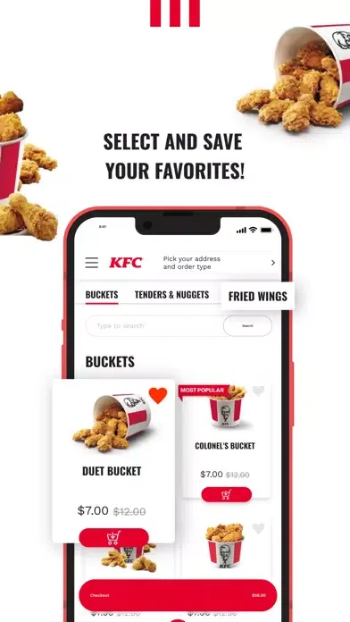 ภาพหน้าจอของ KFC Zimbabwe