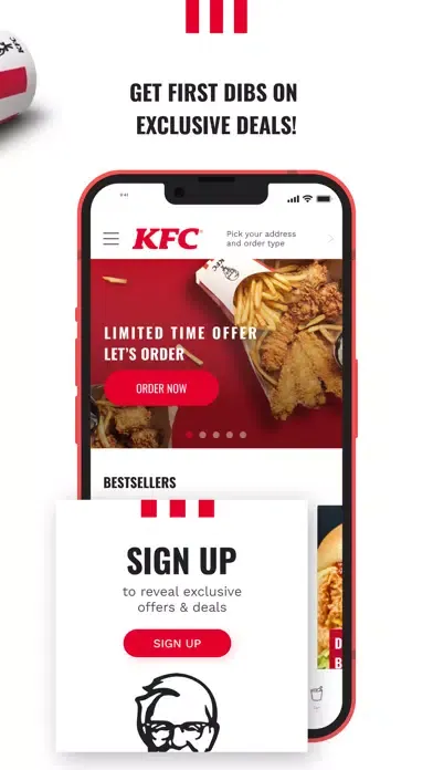 ภาพหน้าจอของ KFC Zimbabwe