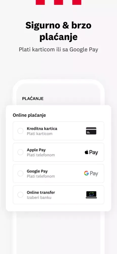 KFC Serbia Screenshots