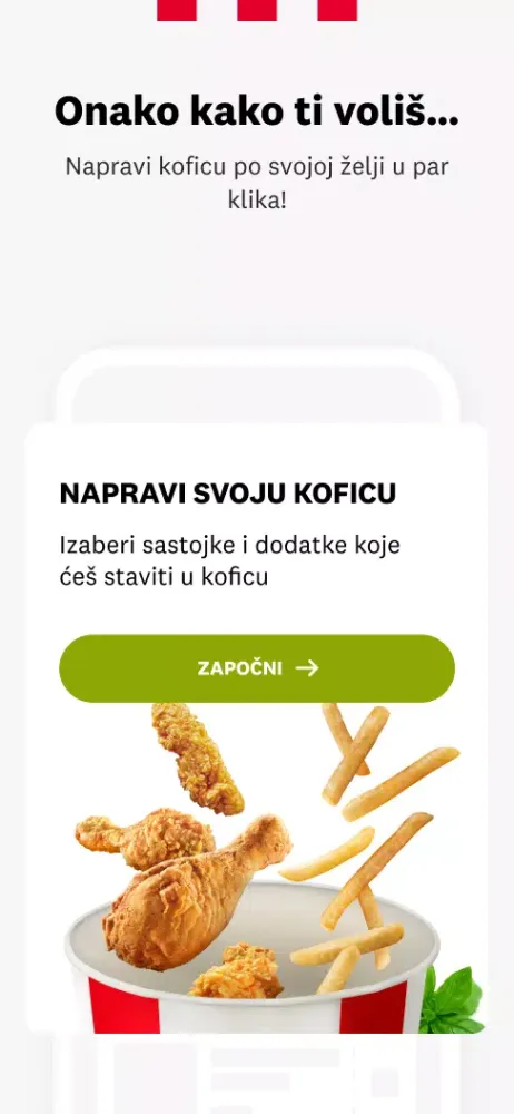 KFC Serbia Screenshots