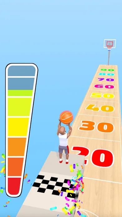 Capturas de tela do High Jump Dunk