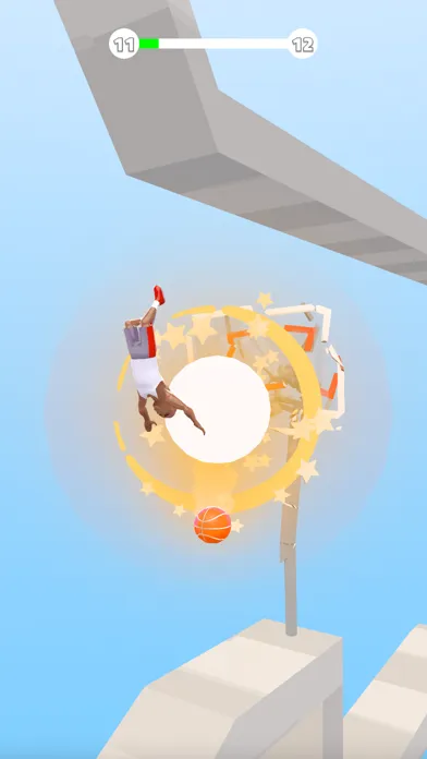 Capturas de tela do High Jump Dunk