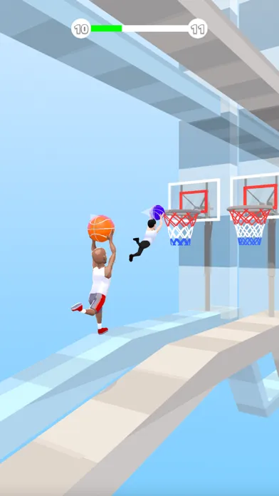 Capturas de tela do High Jump Dunk