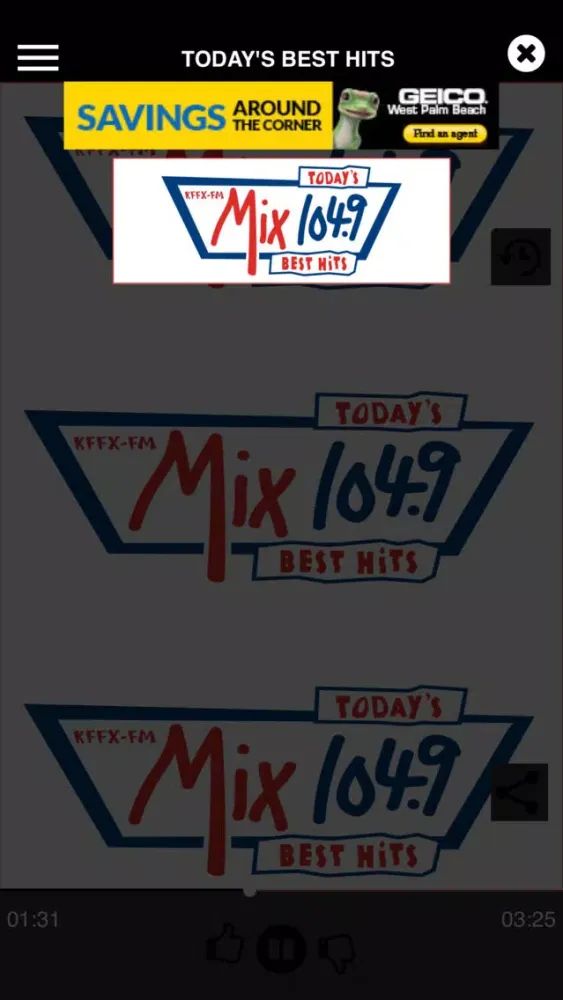 Mix 104.9 - Emporia Ekran Görüntüleri