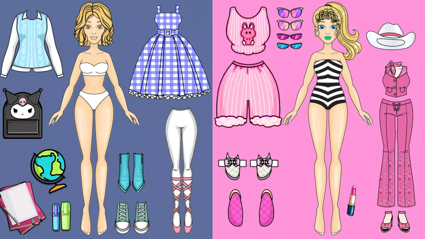 Chibi Doll Maker DIY Dress up Screenshots