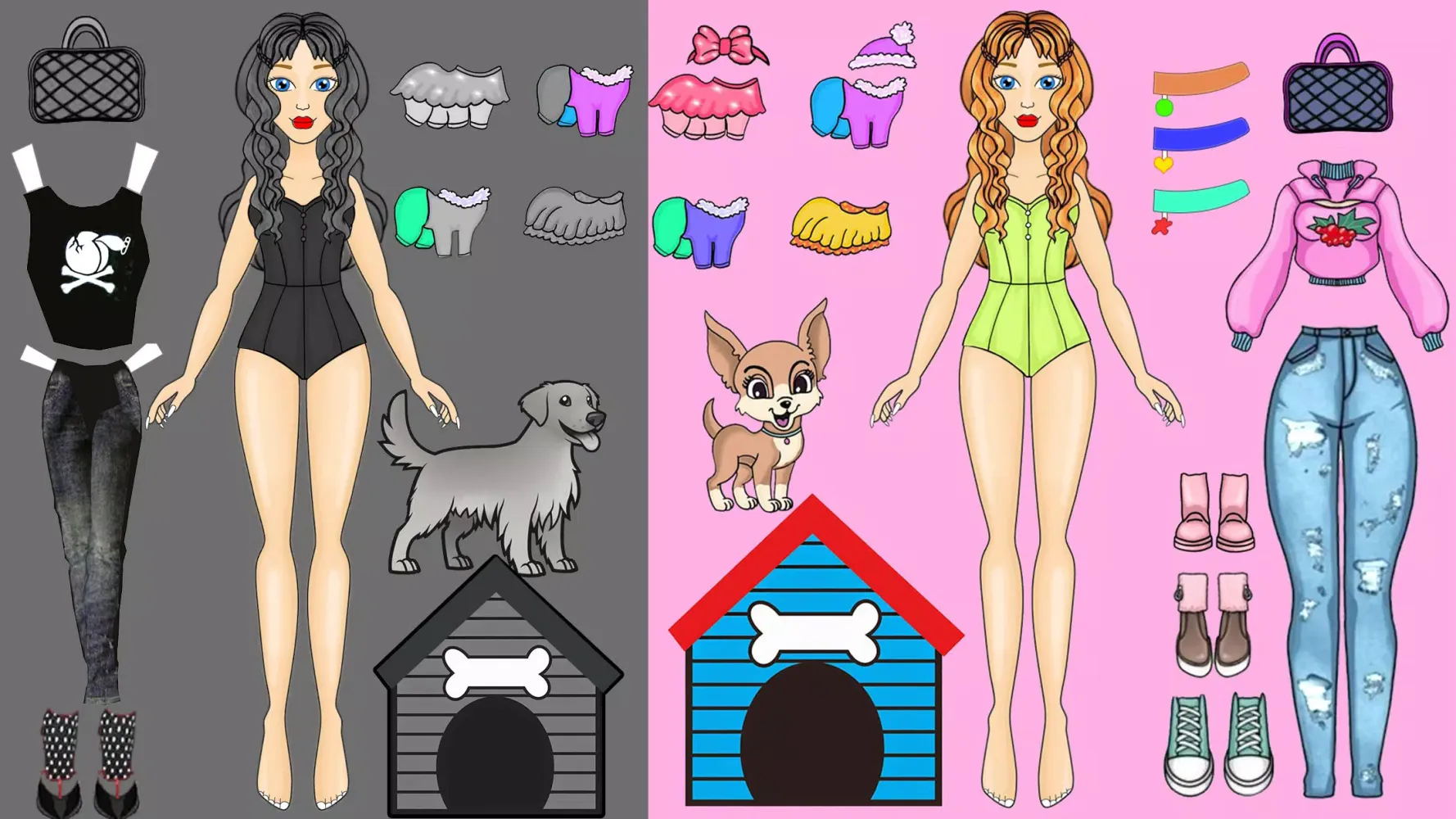 Chibi Doll Maker DIY Dress up Screenshots