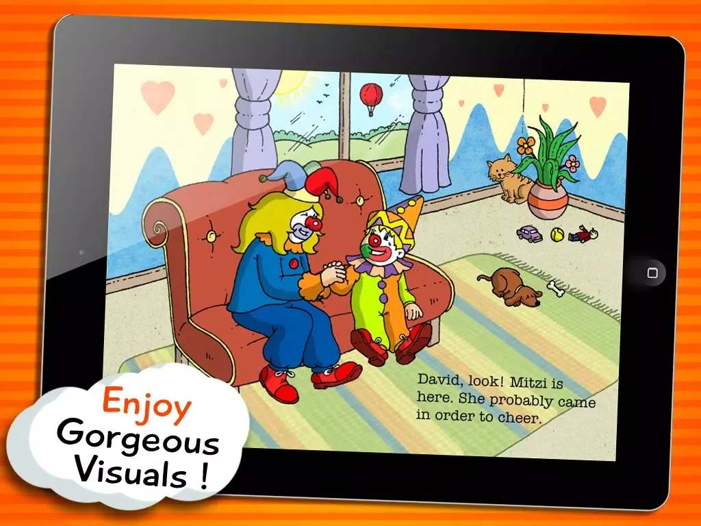 Clown Dress-Up Lite Version iPad 应用截图