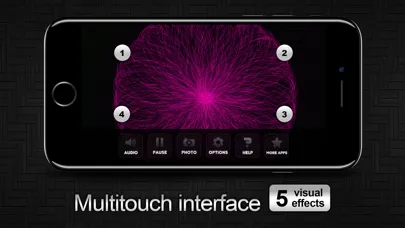 Gravity - Light Particles Manipulation App Screenshots