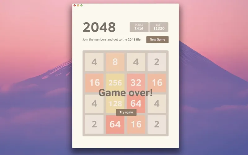 Скриншоты 2048 Game