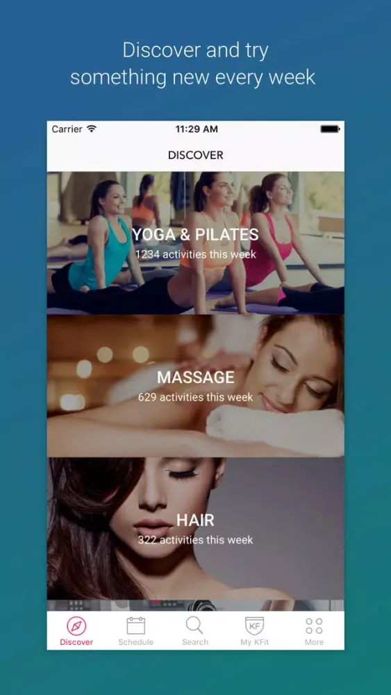KFit - Fitness For Everyone স্ক্রিনশট