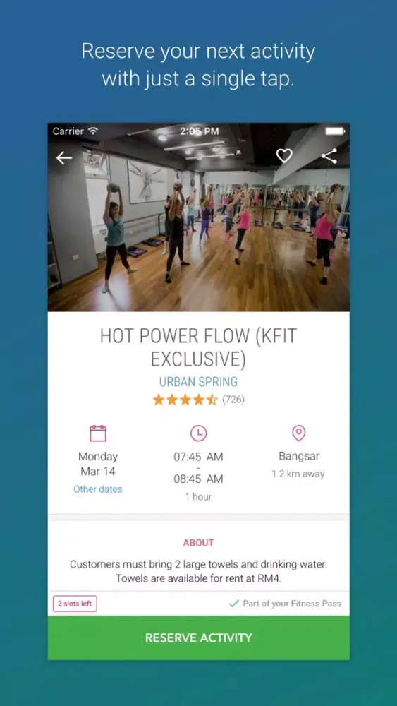 KFit - Fitness For Everyone স্ক্রিনশট