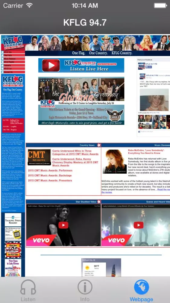 KFLG 94.7 স্ক্রিনশট