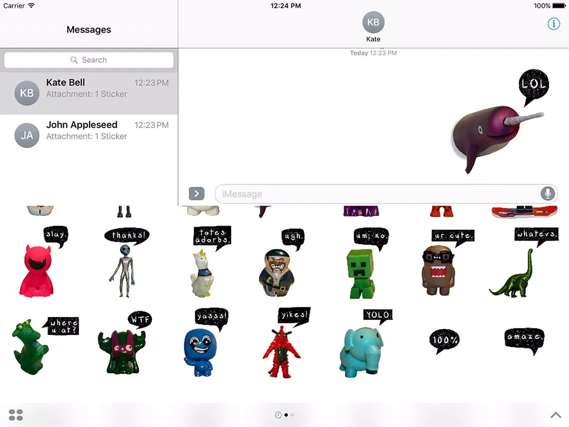 صور Toys Talk - Funny Toys and Phrases Stickers iPad 