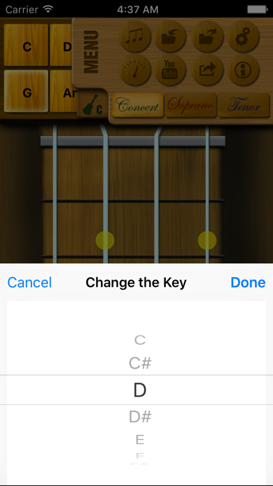 Ảnh chụp màn hình của Play Ukulele