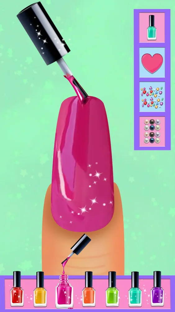 Capturas de pantalla de Girls Nail Salon: Nail Art