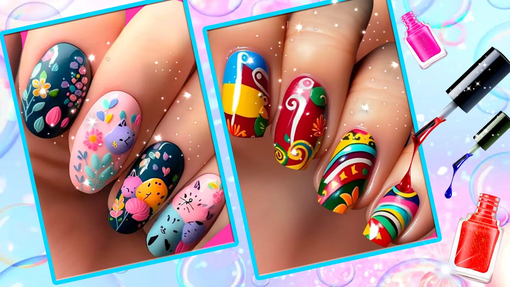 Capturas de pantalla de Girls Nail Salon: Nail Art