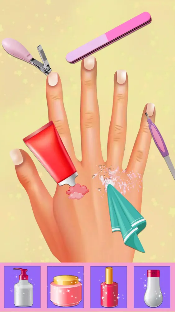 Capturas de pantalla de Girls Nail Salon: Nail Art