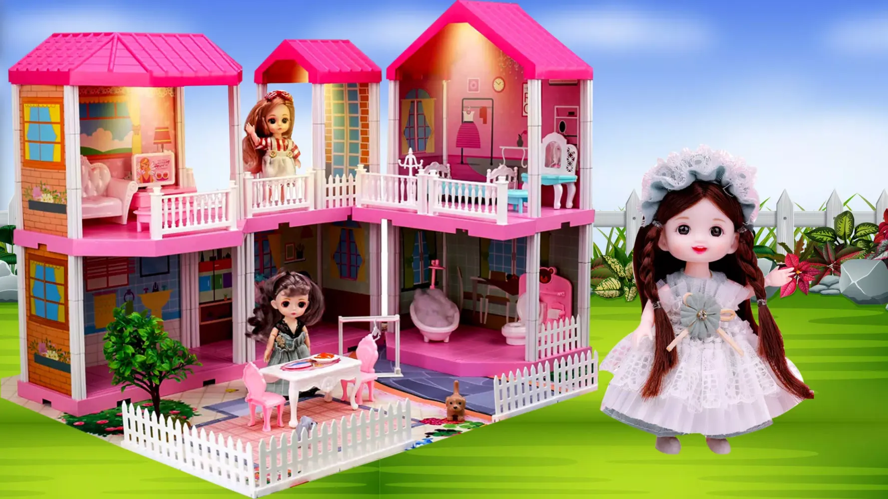 Zrzuty ekranu Princess Doll House Cleanup